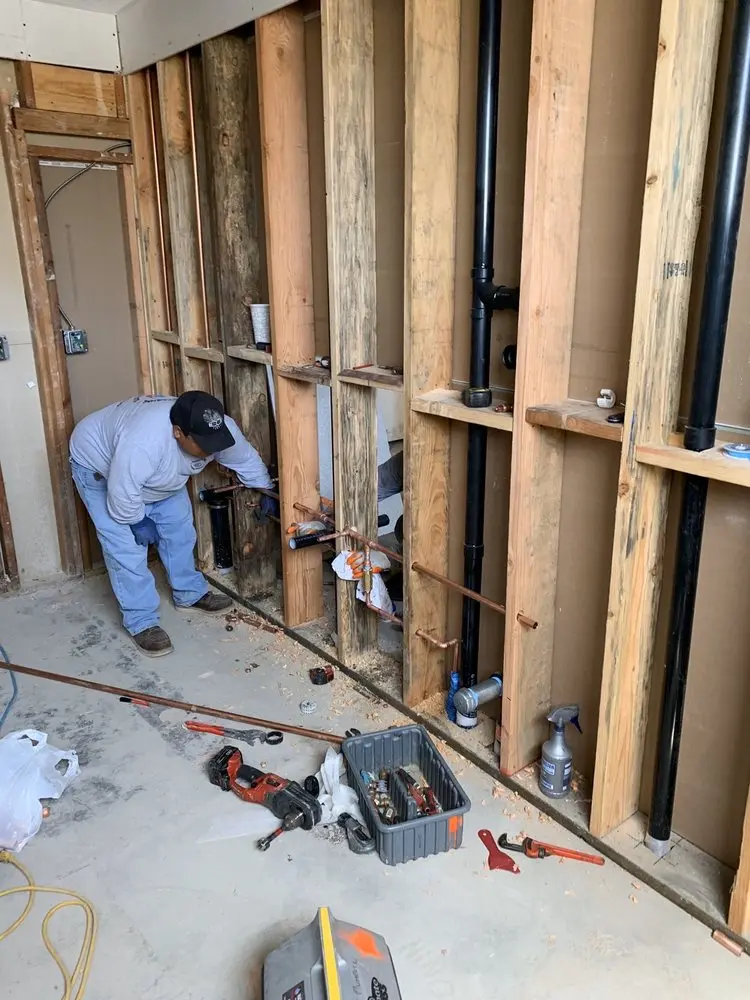 Commercial rough-in plumbing for Gas Line Repair in Brook Valley Farms